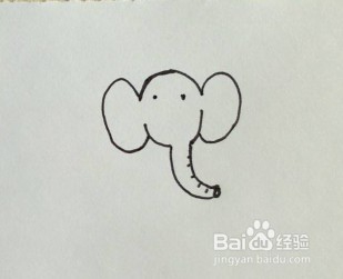 简笔画：大象画法教程，如何画大象？