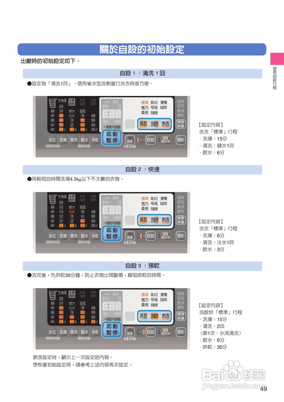 日立SF-BW12LV洗衣机使用说明书:[5]
