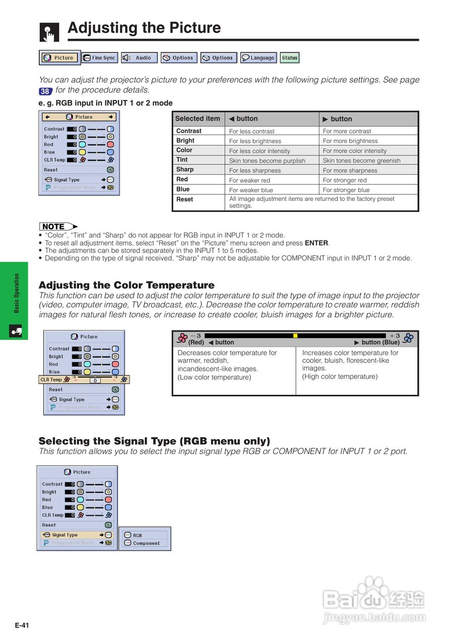 夏普XG-P25XE投影机使用说明书:[5]