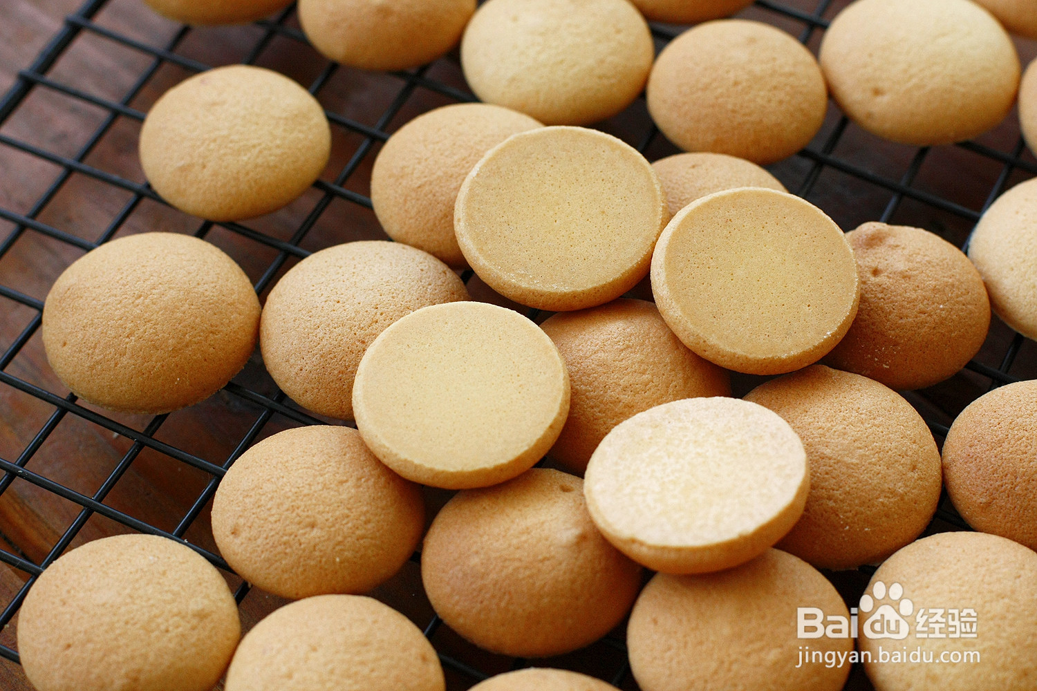 蛋黄夹心小饼的做法