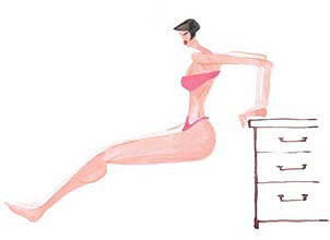 女孩子的局部塑身