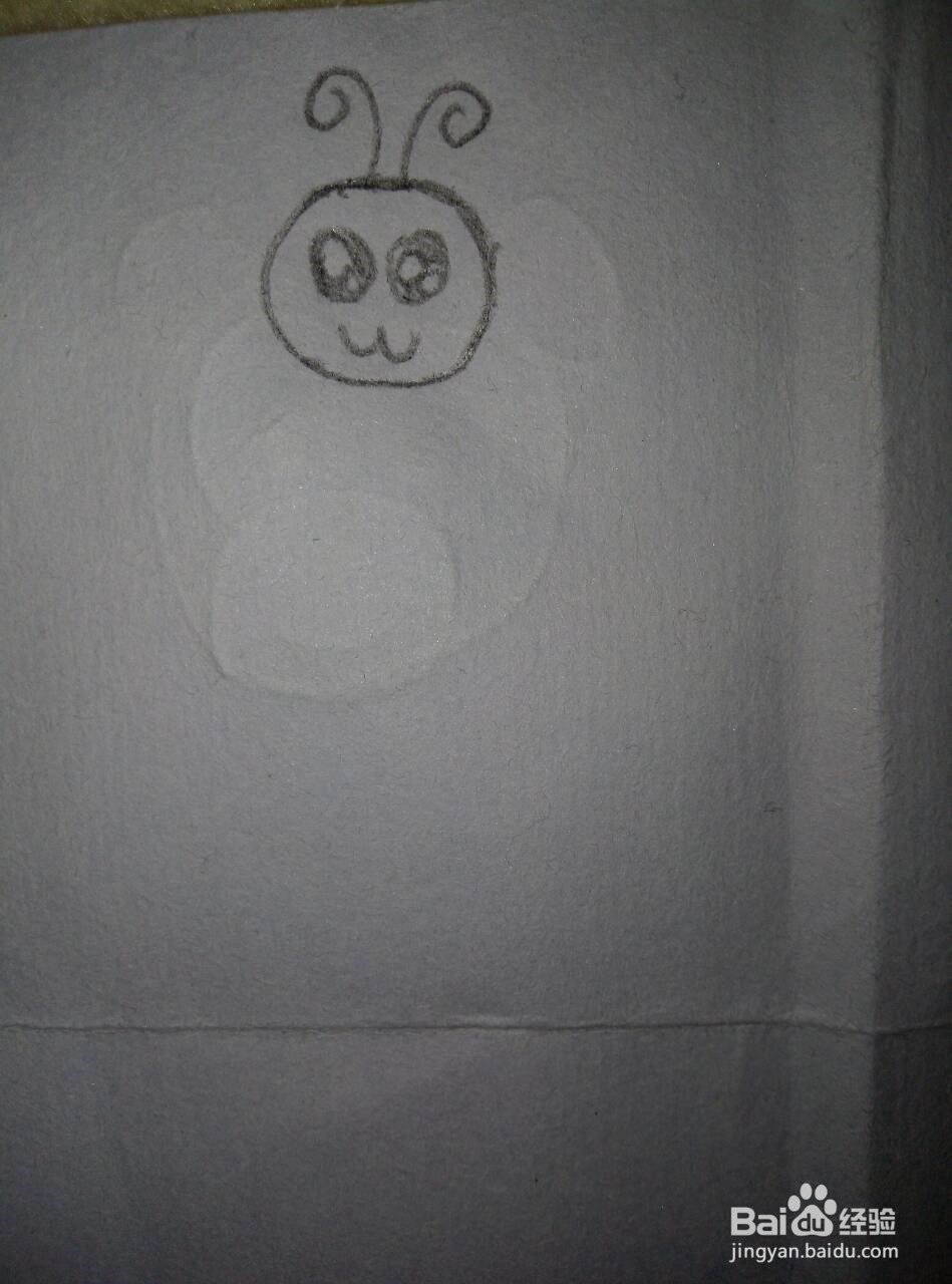 悬停在空中的小蜜蜂简笔画