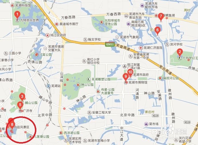 芜湖自驾一日游攻略