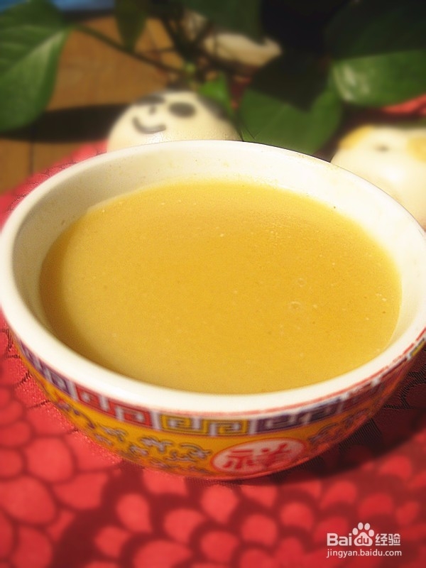 栗子玉米茬子米糊