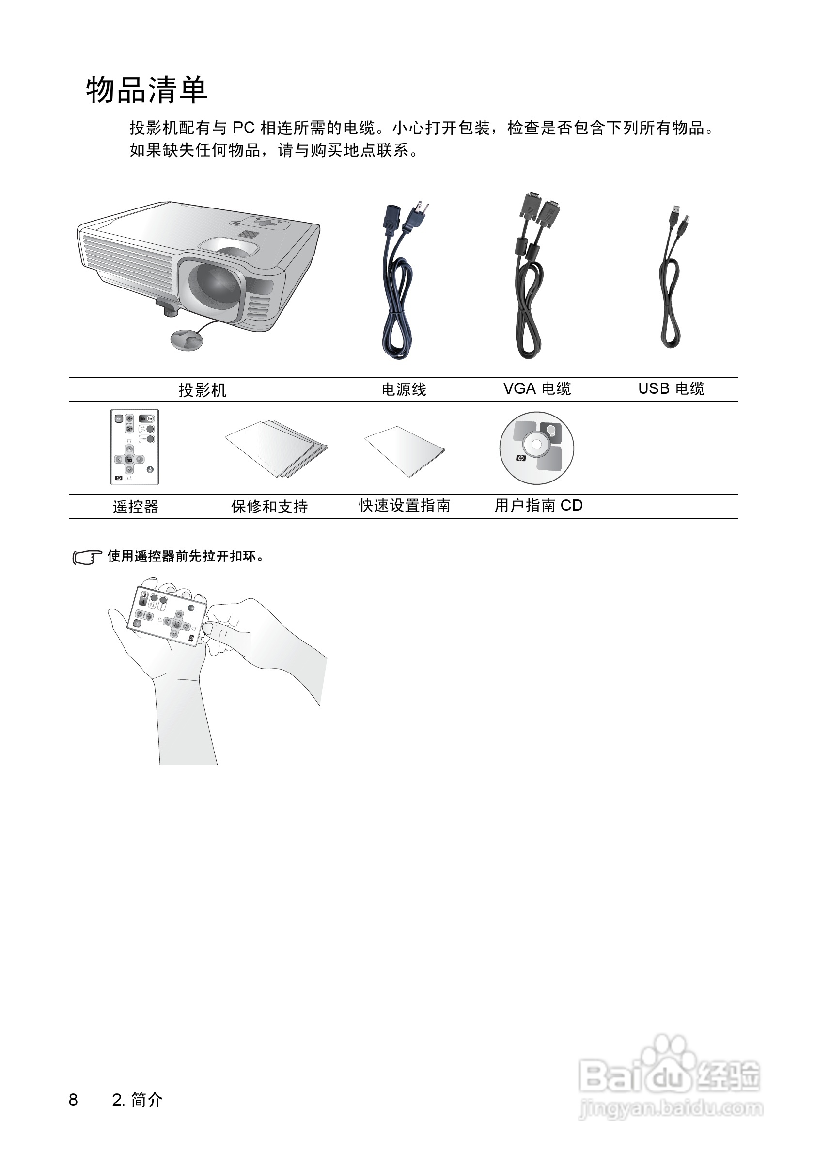 惠普(康柏) HP vp6220 Digital Projector投影机说明:[1]