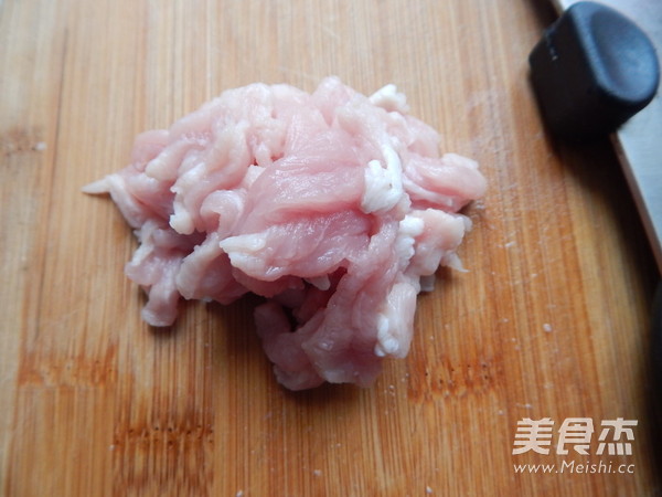 肉丝凉拌土豆粉