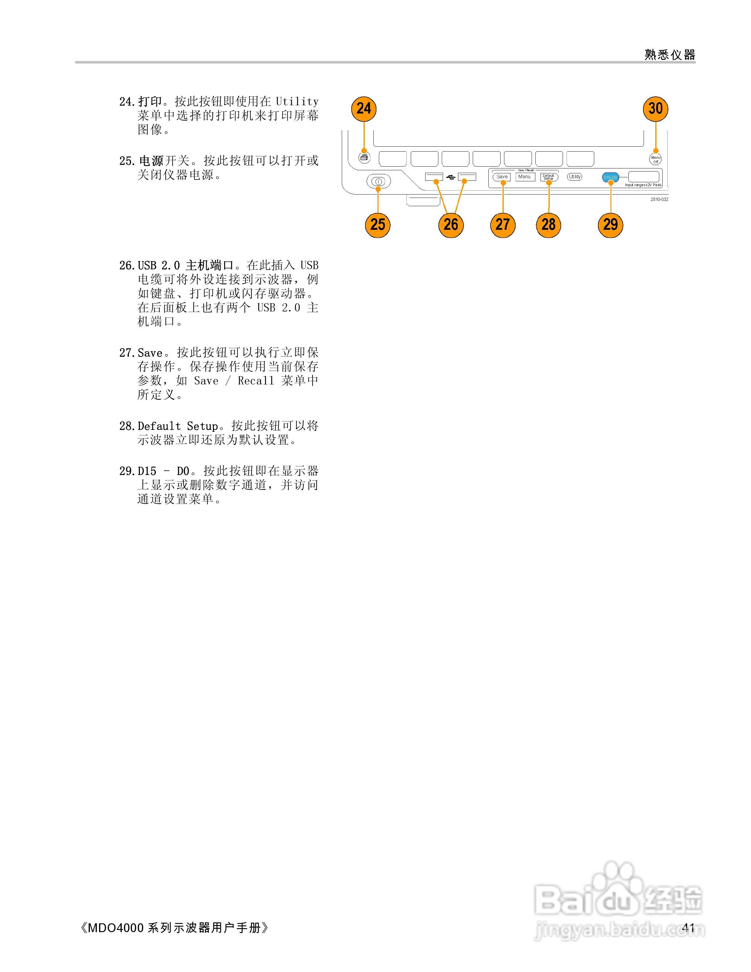 泰克MDO4054-3示波器用户手册:[6]