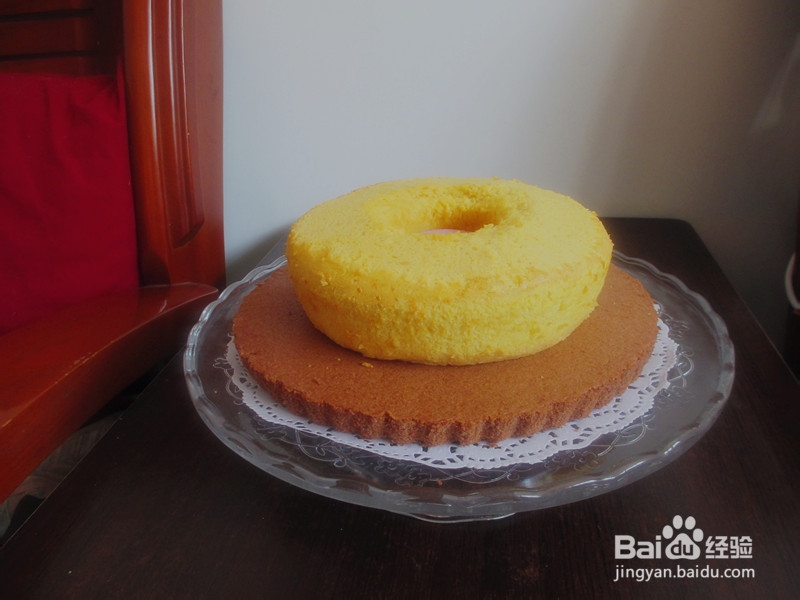 甜蜜鸳鸯——戚风蛋糕部分的做法