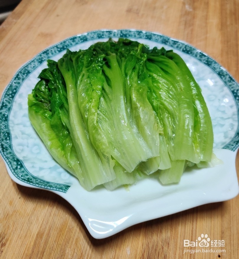 美味蚝油生菜
