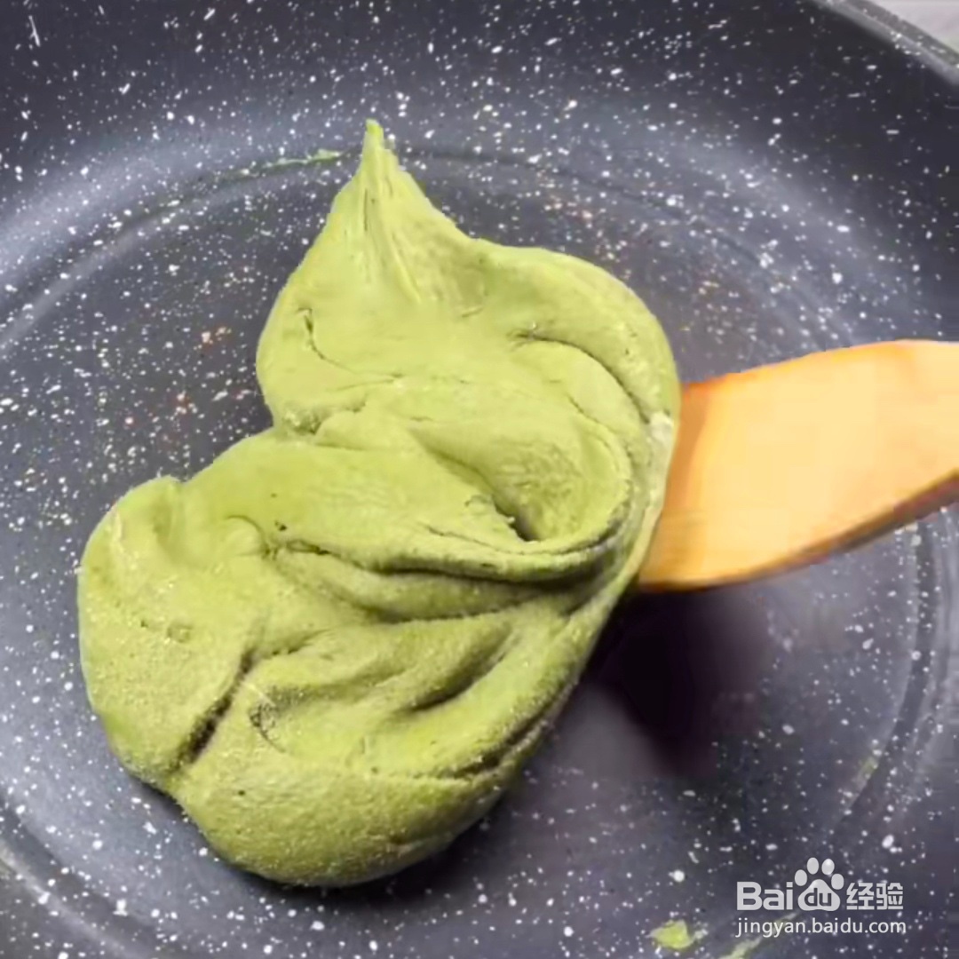 2020抹茶牛轧糖做法