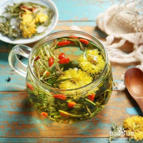 金银花菊花清火茶