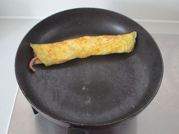火腿芝士鸡蛋卷