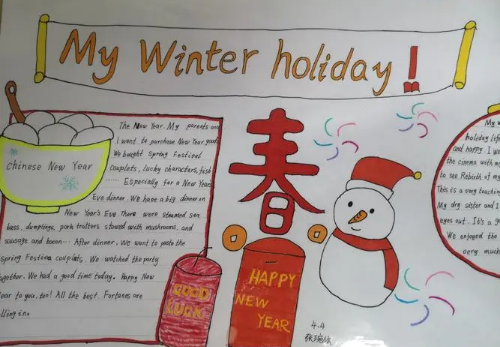 spend my winter holiday为什么用spend