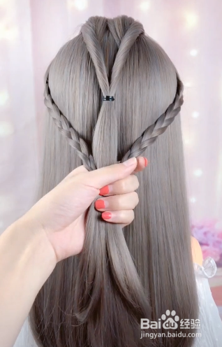 美美的伴娘发型,前看后看都美美哒