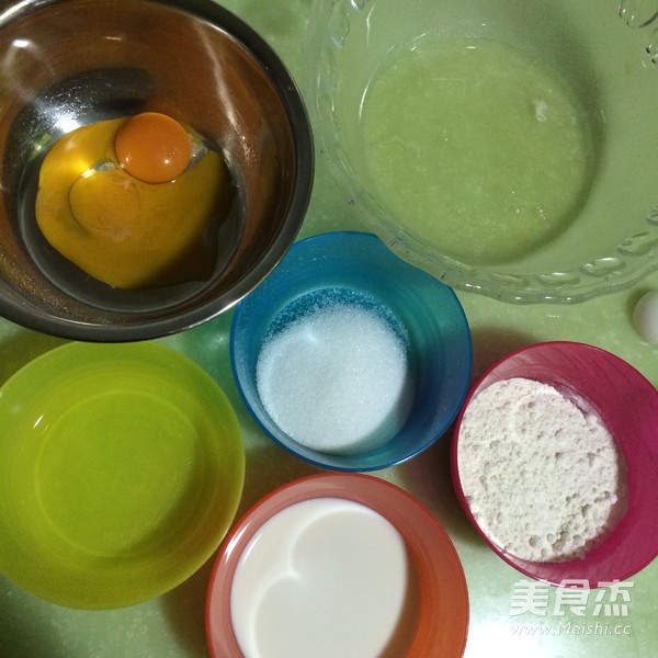 肉松蛋糕夹的做法