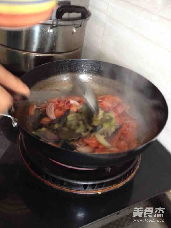 懒人拌拌汤的做法