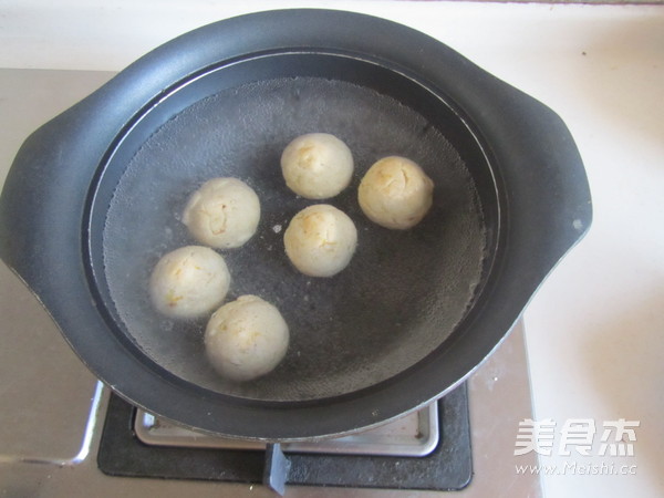 红薯豆沙汤圆