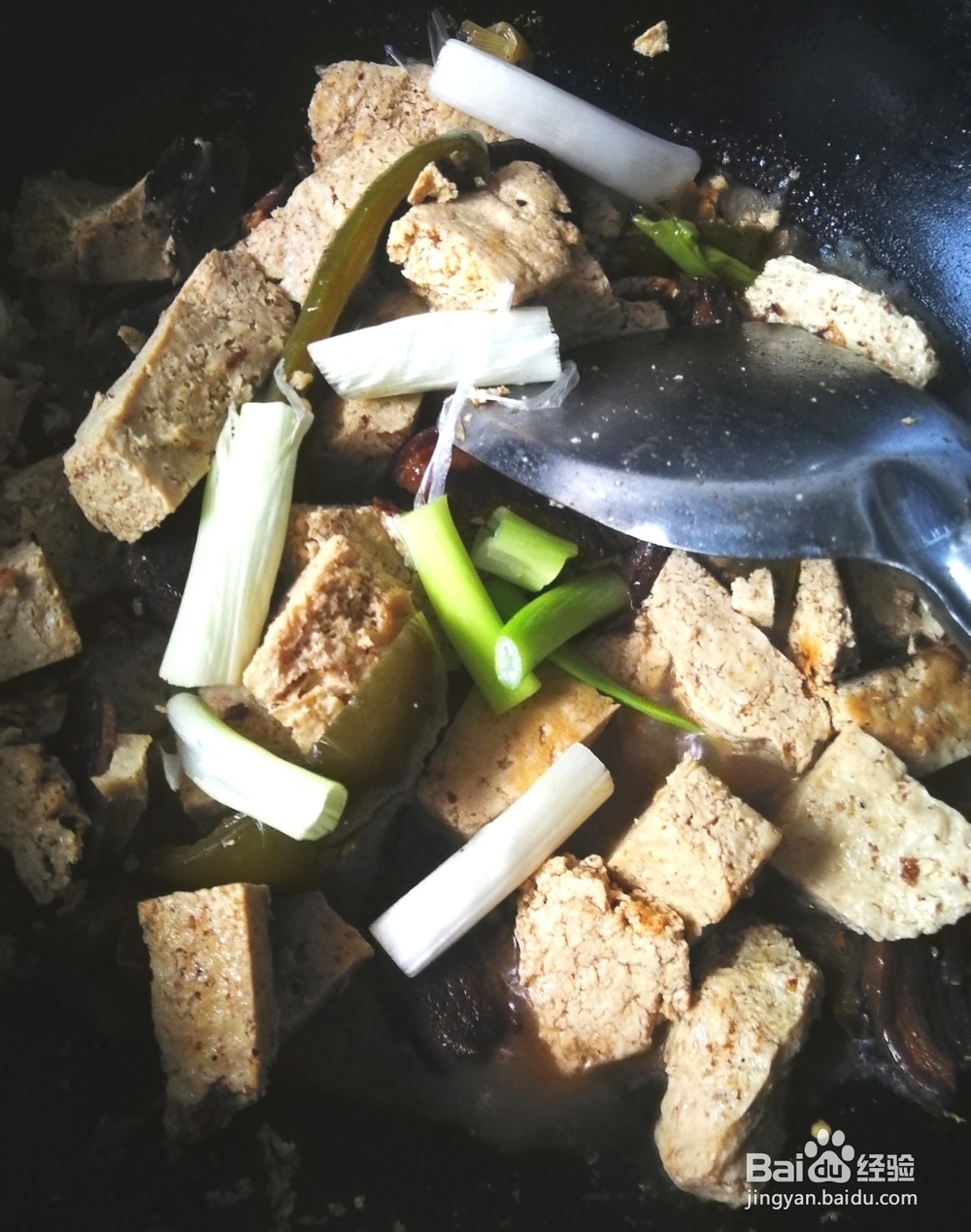红烧肉炒冻豆腐