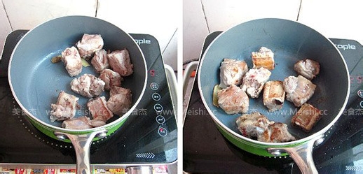 怎么做红烧菠萝排骨？