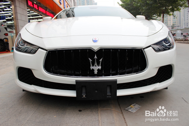 玛莎拉蒂ghibli汽车透明保护膜隐形车衣