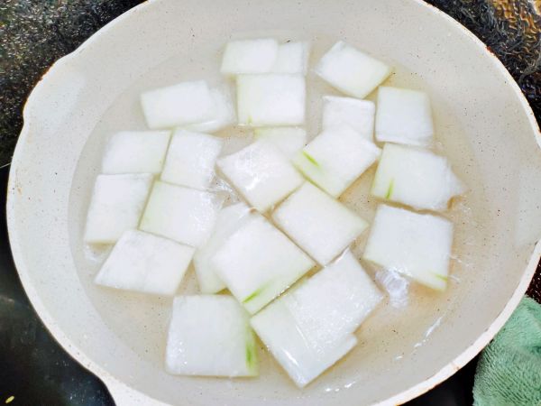 金汤虾仁水晶冬瓜