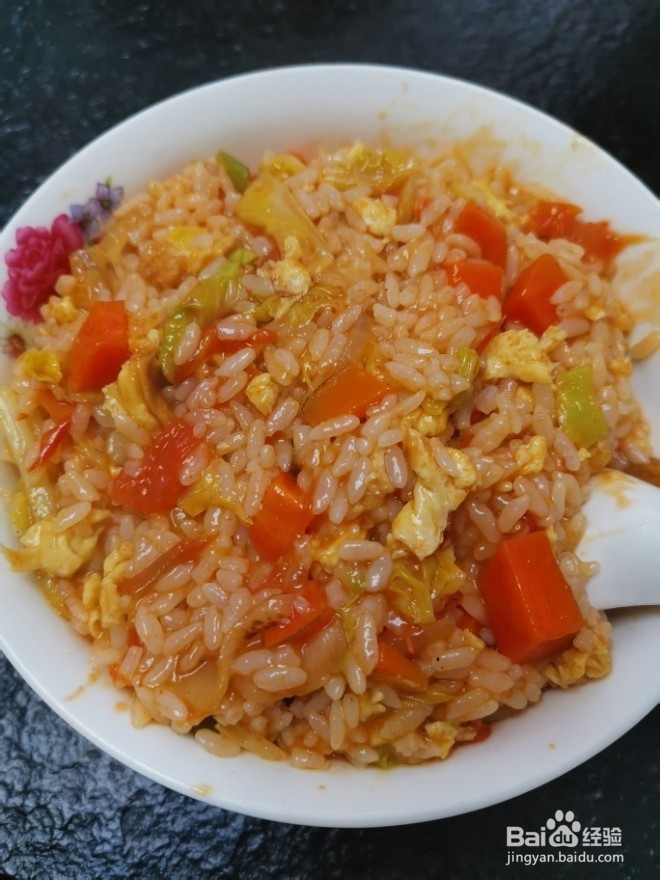 西红柿鸡蛋盖饭
