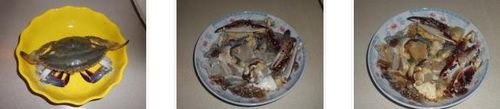 葱油珍宝蟹的做法