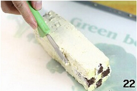 双色棋格奶油蛋糕