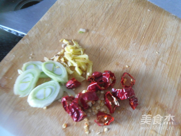 肉末炒架豆的做法