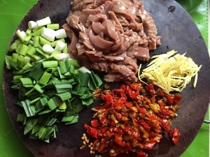 好吃的酸辣腰花