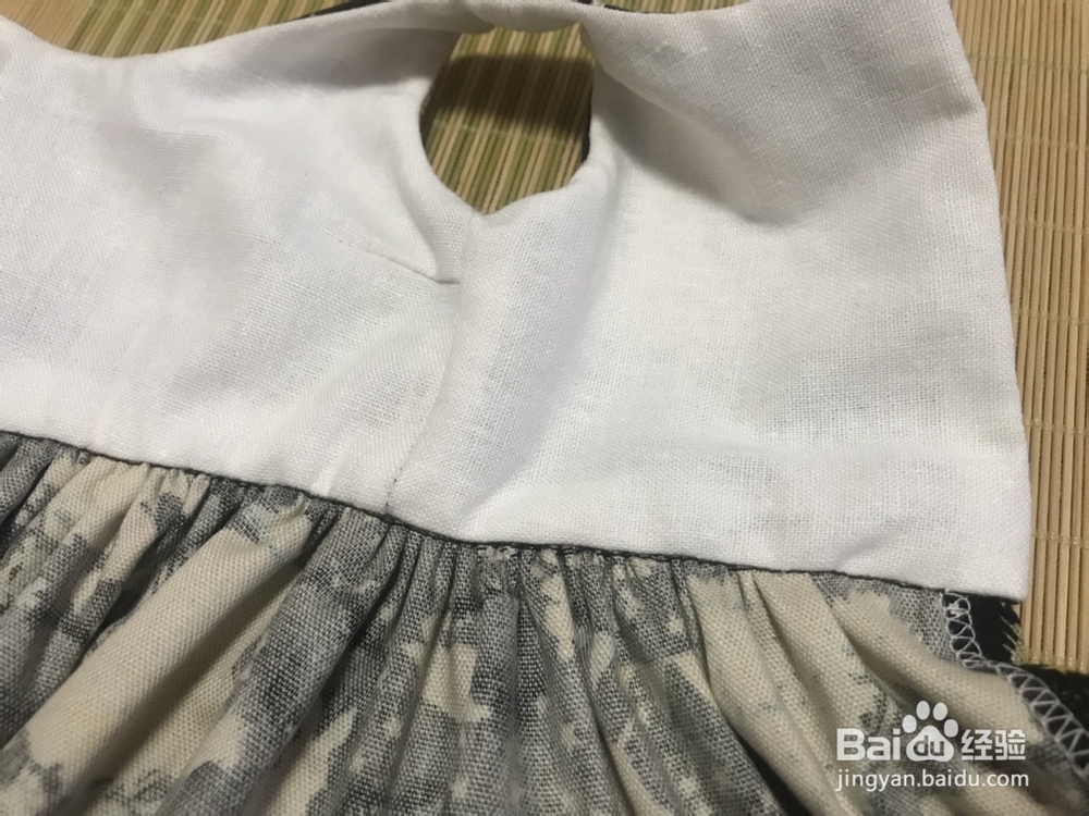 简单精致的背心吊带裙教程