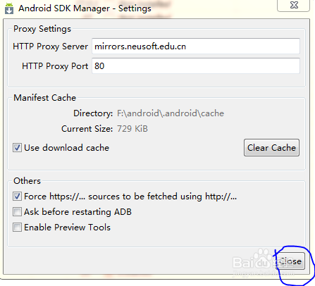 android SDK Manager更新不了的问题