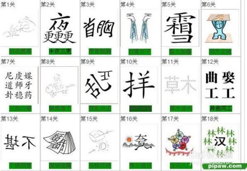 疯狂猜成语所有答案 图片答案