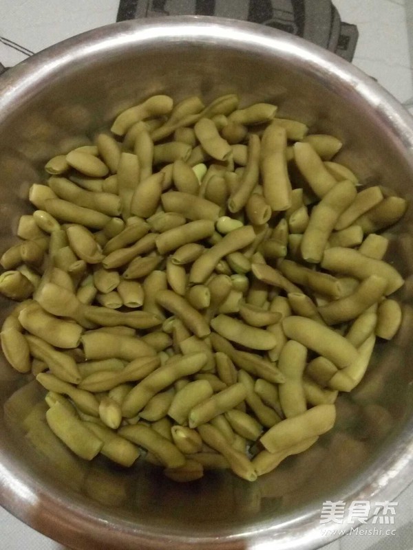 香糟毛豆的做法