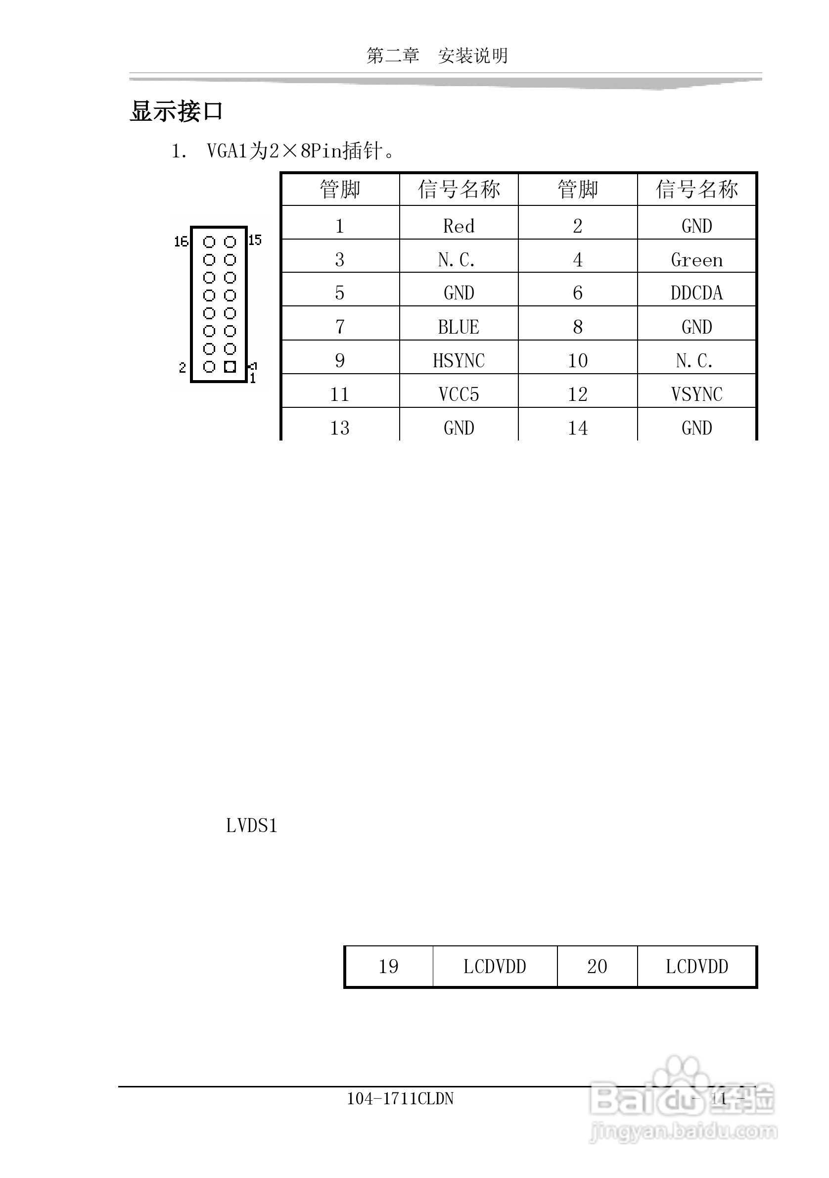 研祥104-1711CLDN工业级CPU板卡说明书:[2]