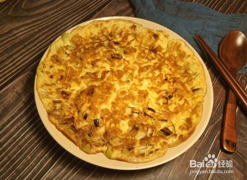 葱花煎蛋怎么做 百度经验