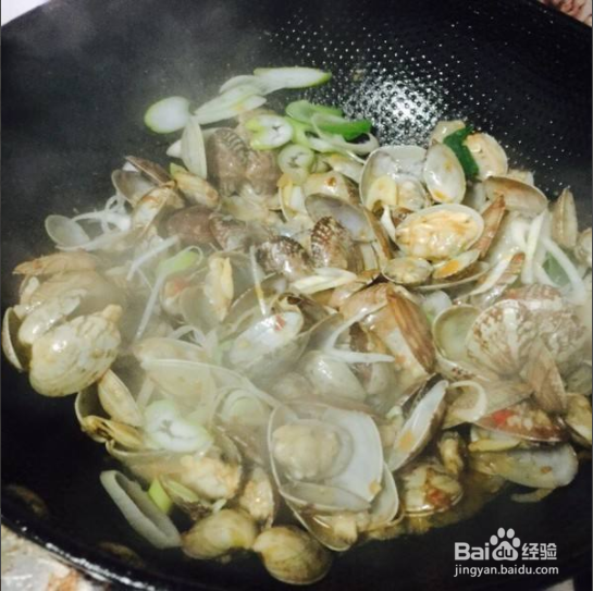 怎么做酱爆花蛤