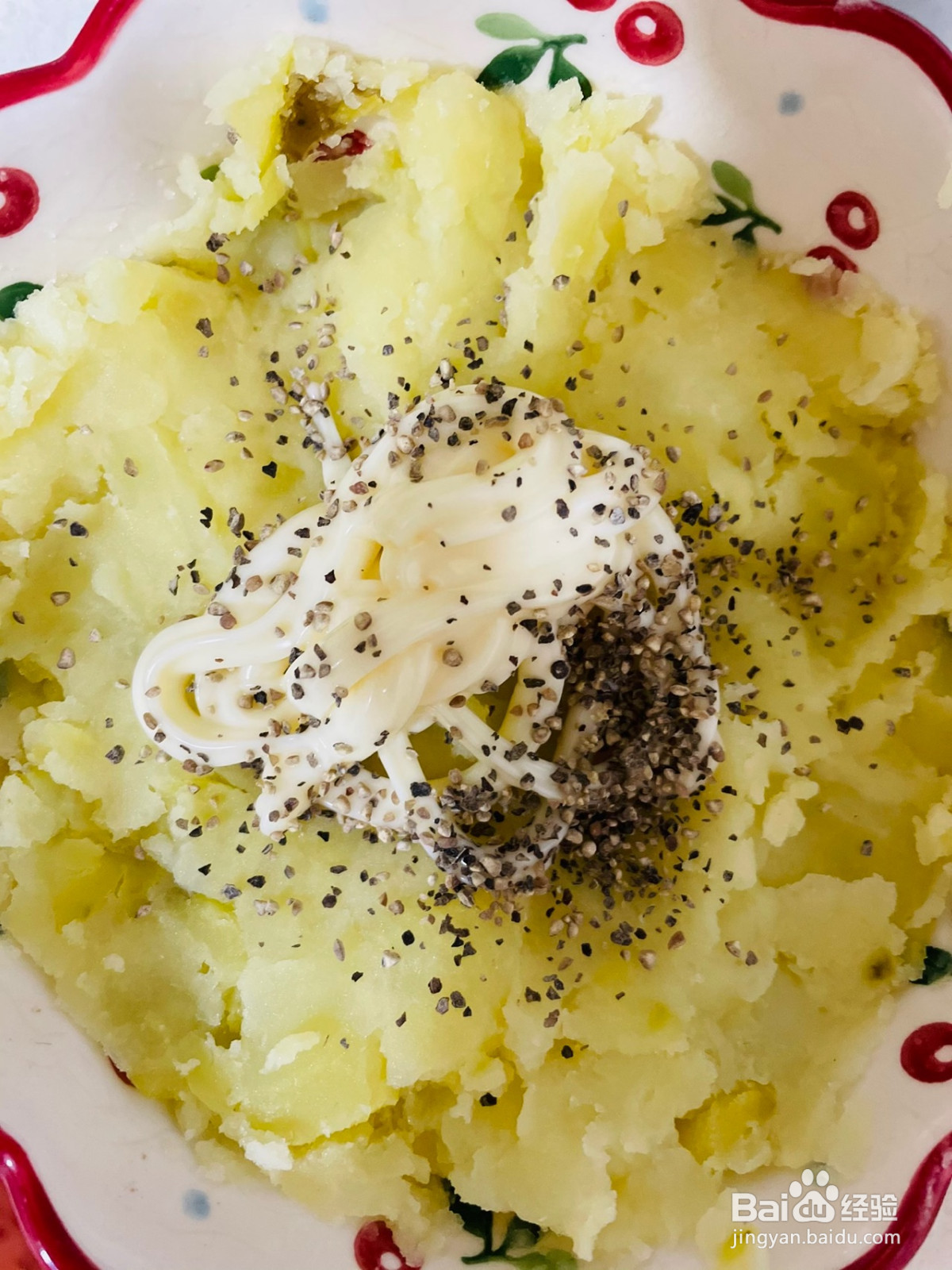 圣诞花环沙拉的做法