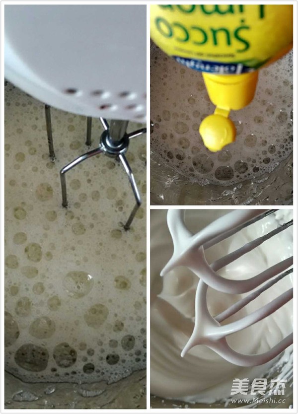 抹茶戚风的做法