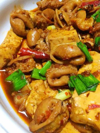 大肠烩豆腐的做法
