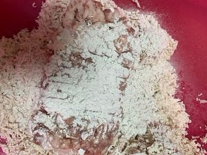 制作香脆潮汕香芋丸