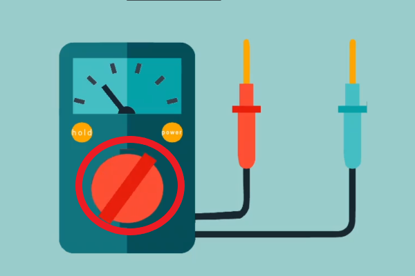 请问指针万用表怎么查线路通断