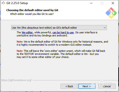 windows环境安装git程序的具体操作方法