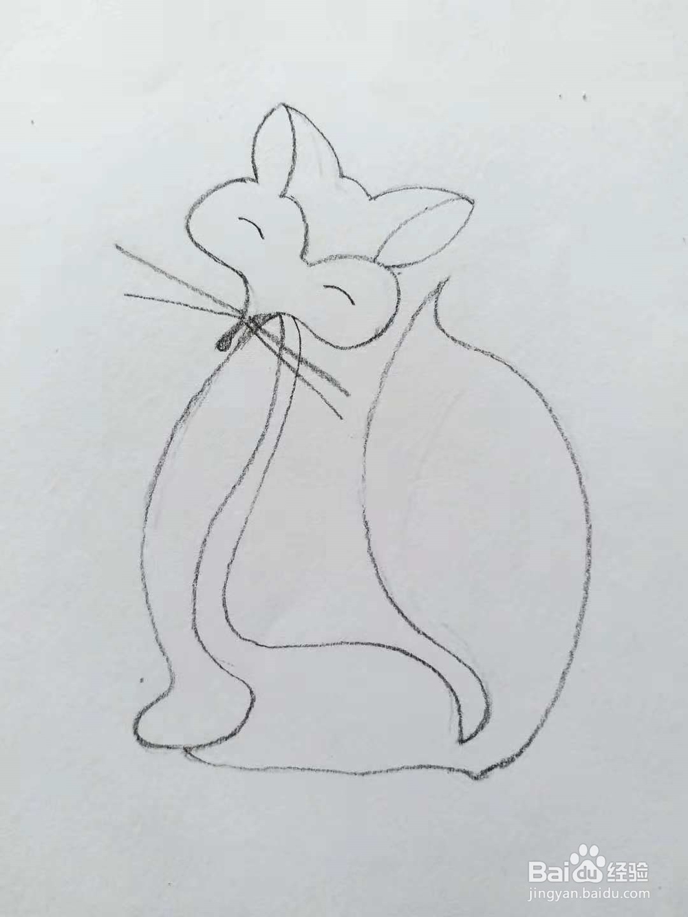 狐狸的简笔画法（三）