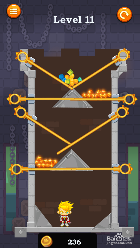 怎样通过Caio Hero Rescue的Level 11？