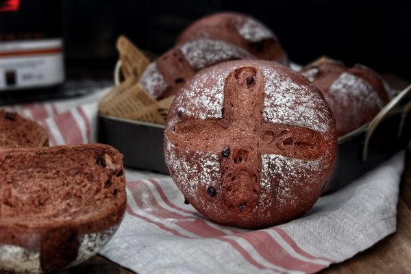 香蕉巧克力面包