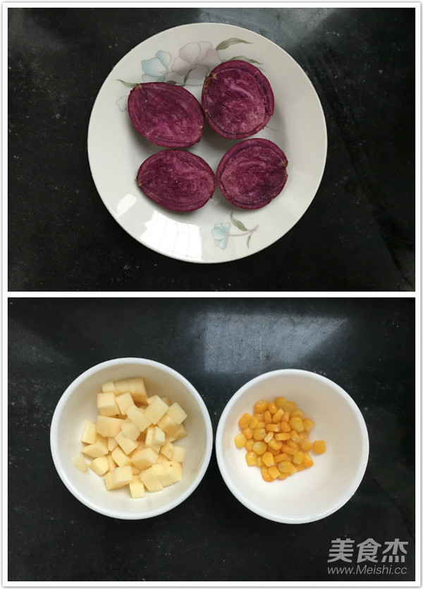 紫薯沙拉的做法