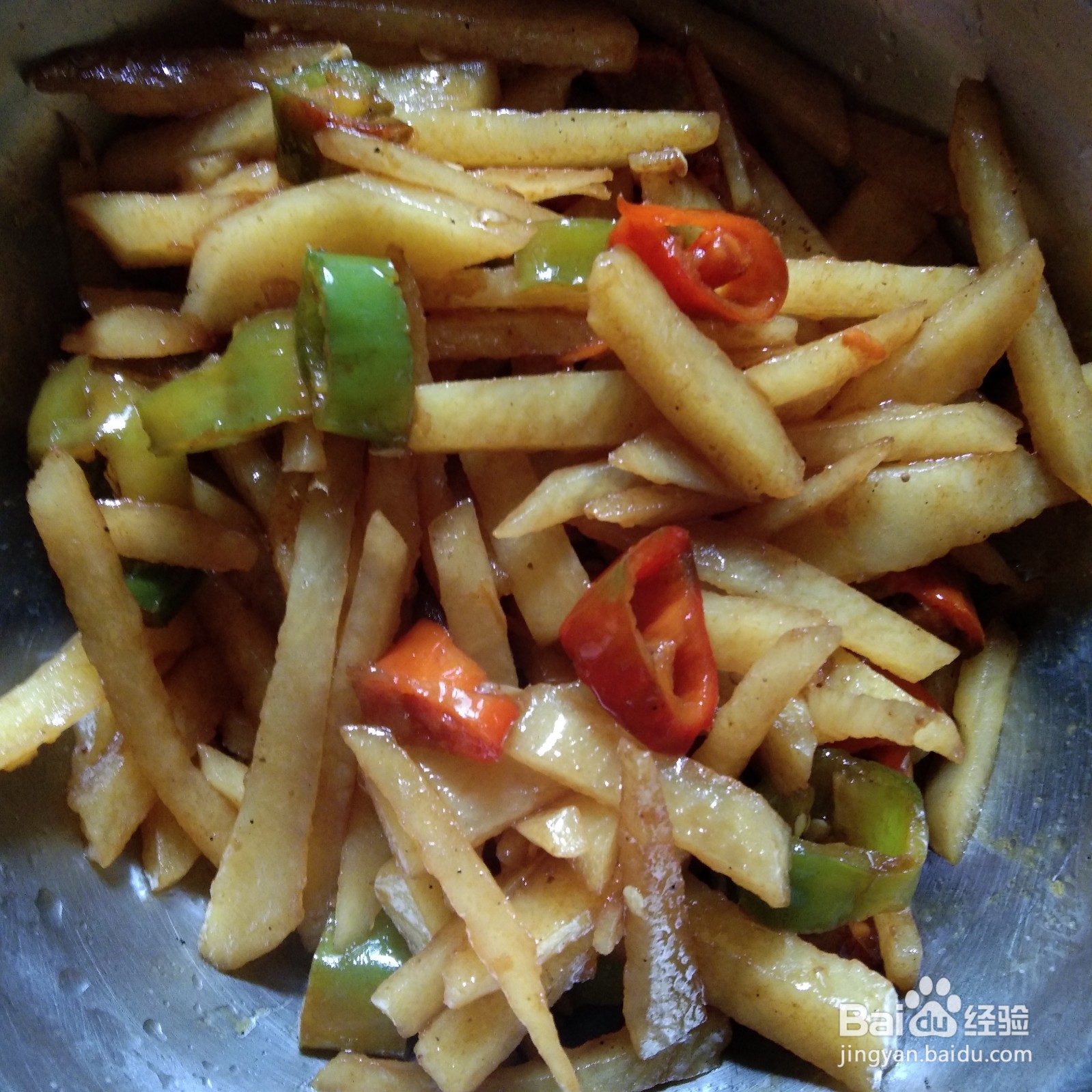辣妹子,香辣土豆丝的做法