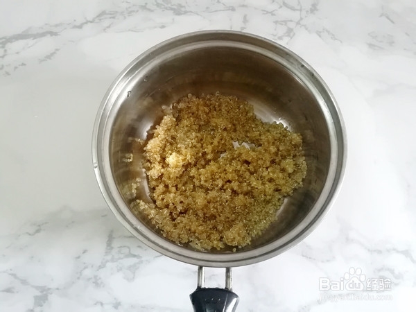 藜麦蓝莓奶昔的做法