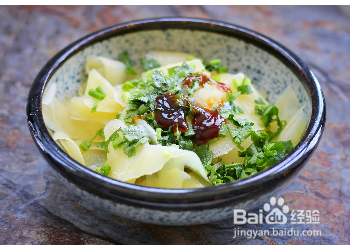 凉拌土豆片的做法